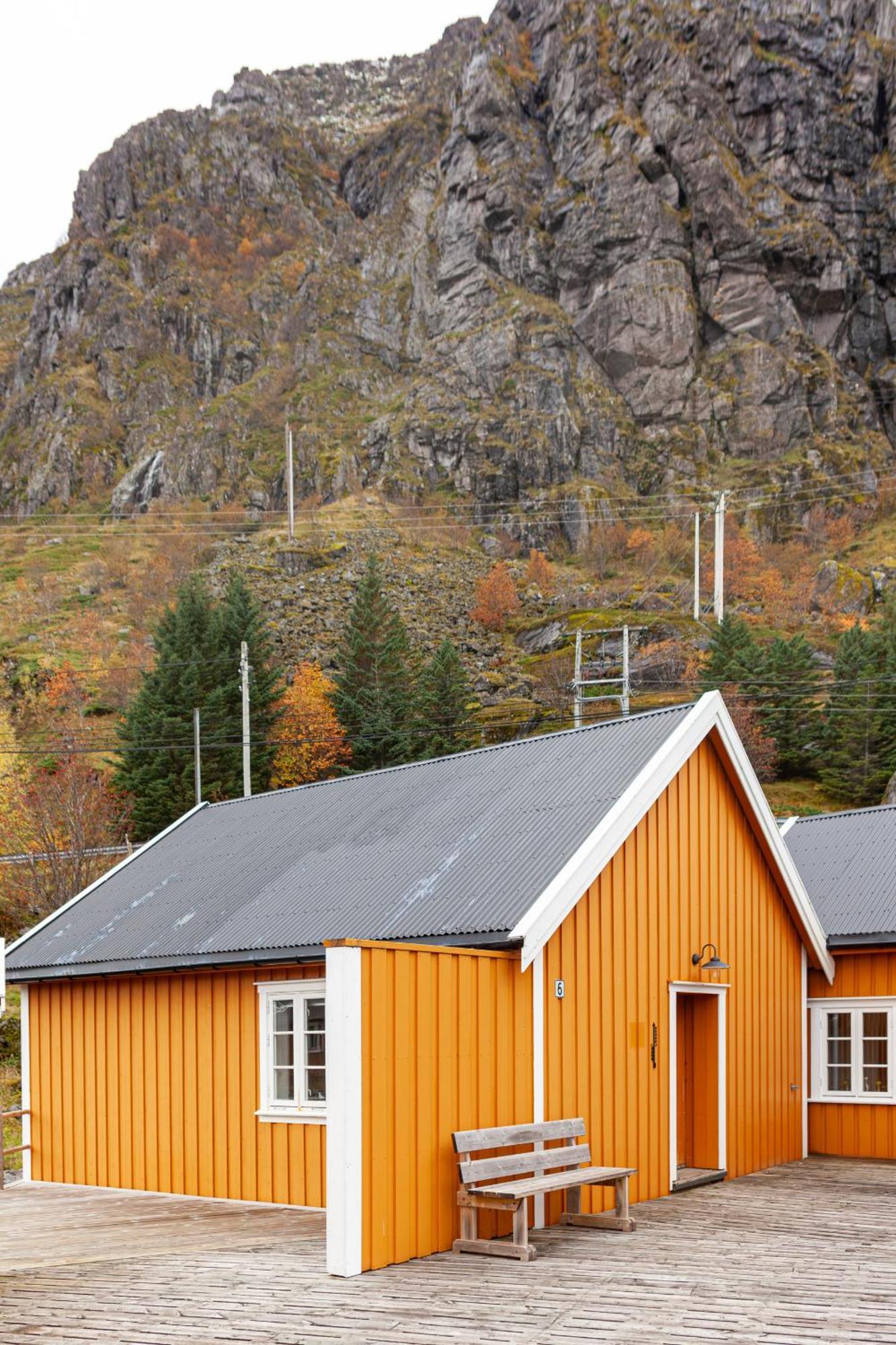 Tind Seaside Cabins Exterior foto